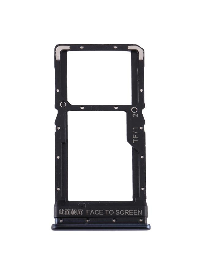 صينية بطاقة SIM + صينية بطاقة SIM / صينية بطاقة Micro SD لهاتف Xiaomi Poco X3 / Poco X3 NFC (أسود) - Image 1